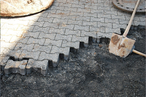 Block paving repair company in Andover