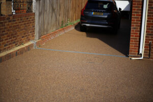 Resin driveway company in Romsey